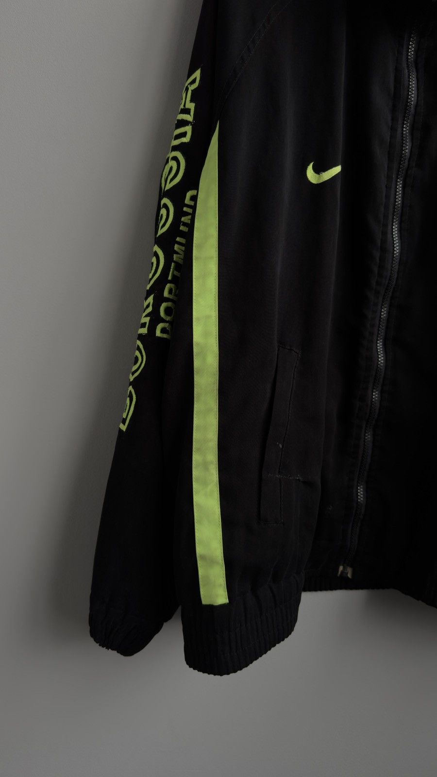 Nike × Vintage NIKE Borussia Dortmund Jacket Vintage Football Jersey 90s Size US L / EU 52-54 / 3 - 5 Thumbnail