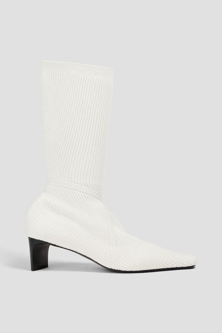 Jil Sander o1y1025 Boots in White Size US 5 / IT 35 - 1 Thumbnail