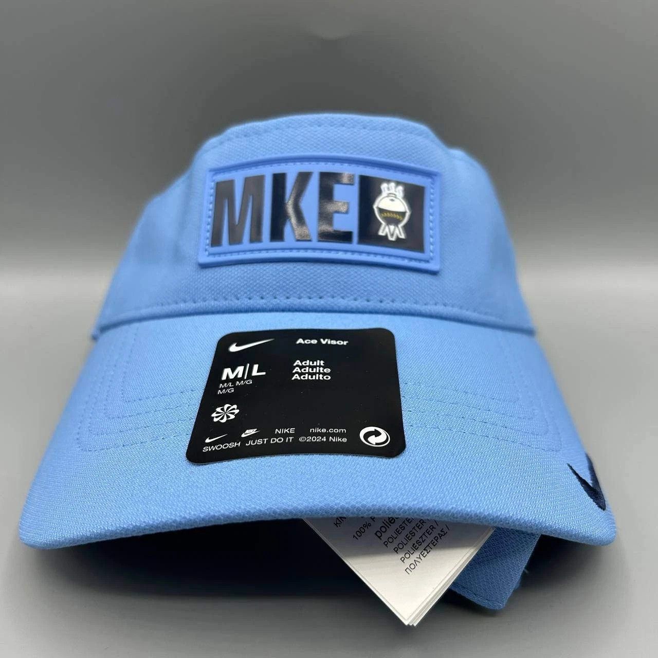 Nike Milwaukee Brewers x Nike Ace Visor M-L Dri-Fit Strap Back Size ONE SIZE - 1 Thumbnail