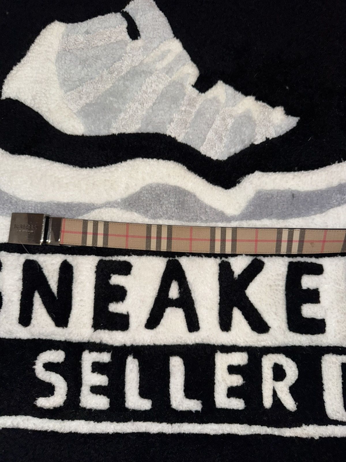 Burberry Burberry Checkered Belt (Size 48/120) Size 46 - 3 Thumbnail