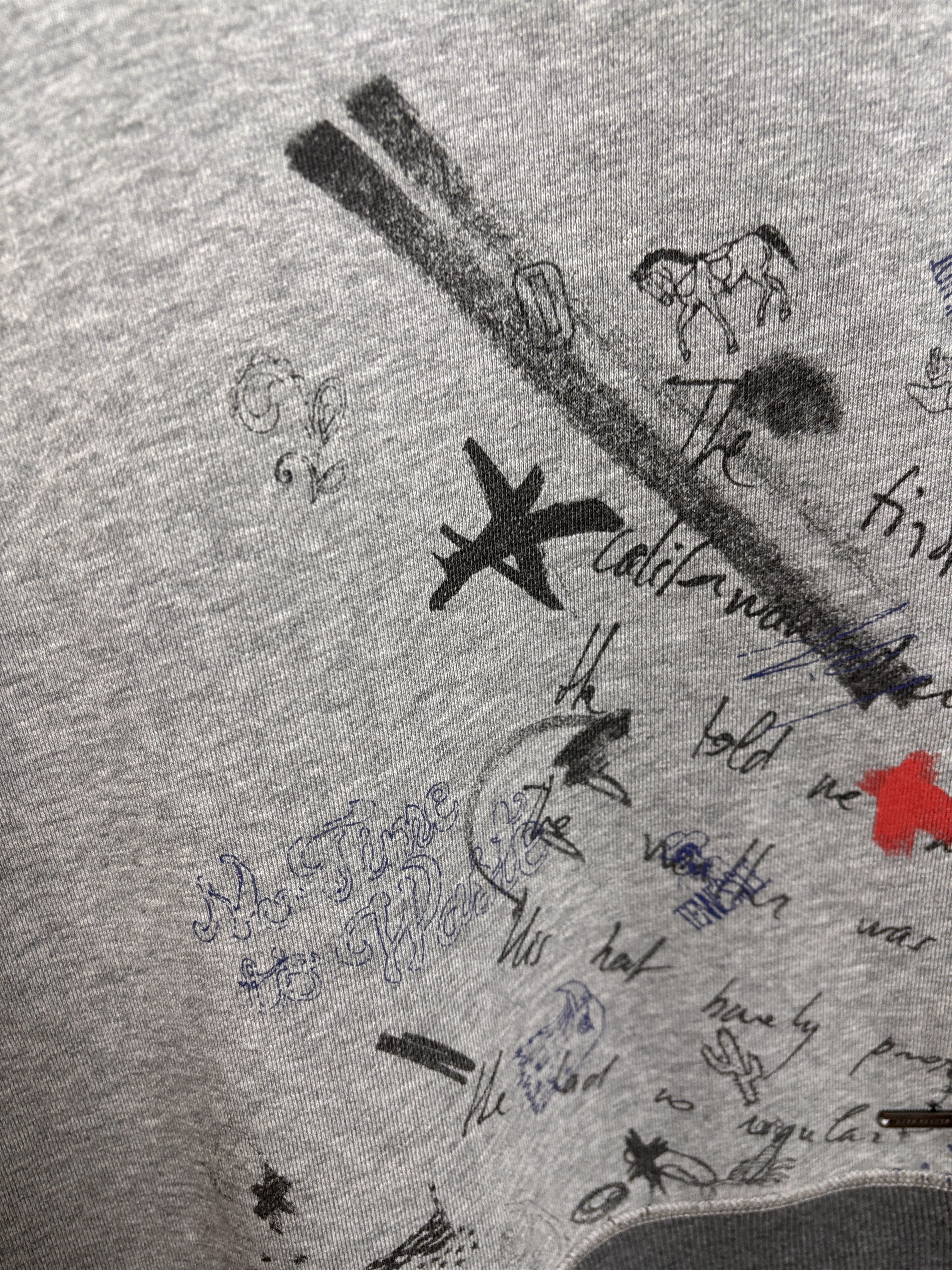 Hugo Boss Hugo Boss Orange Wheel Style Sweatshirt Scribble Print Size US M / EU 48-50 / 2 - 11 Thumbnail