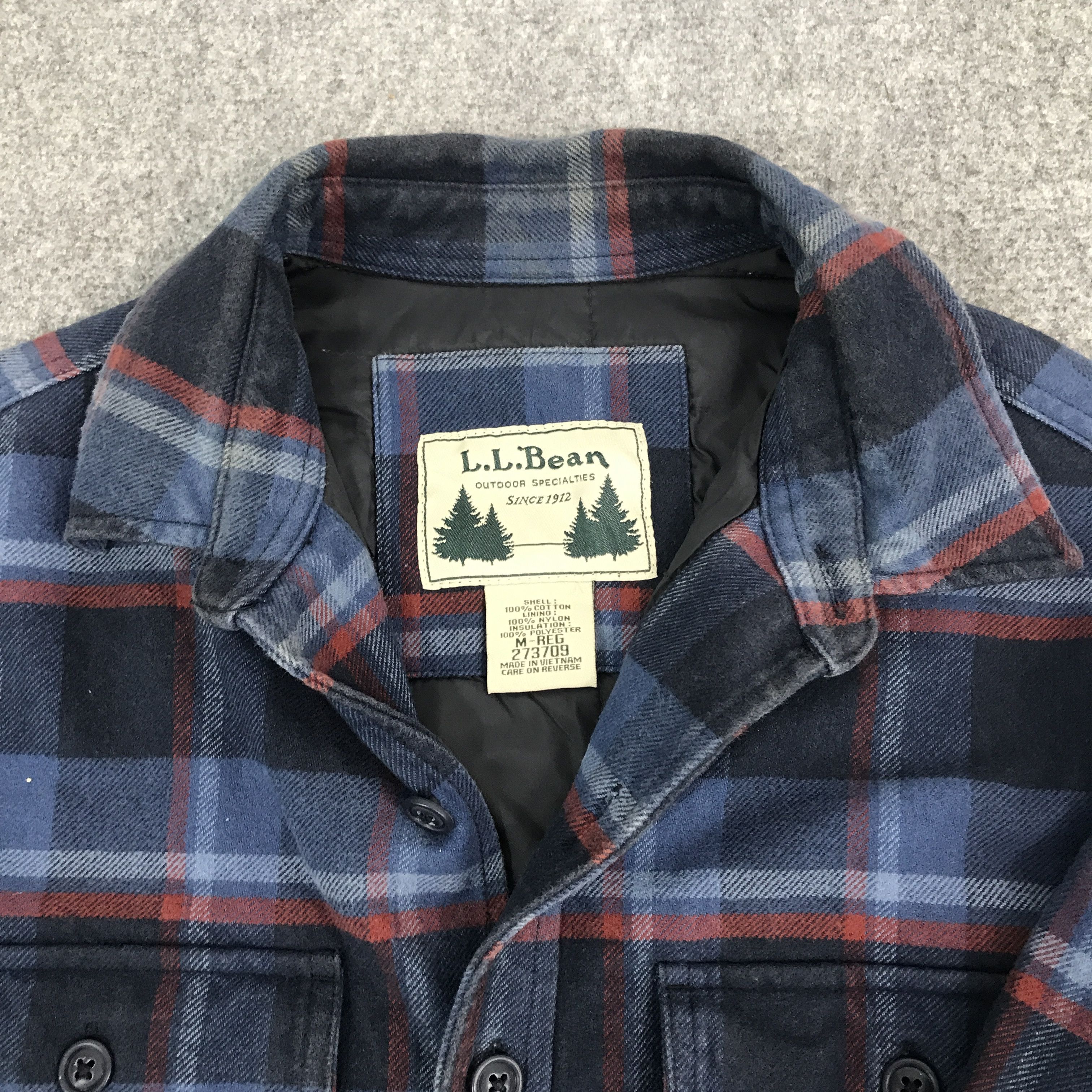 Japanese Brand × L.L. Bean LL Bean Flannel Button Up Shirt Size US M / EU 48-50 / 2 - 8 Thumbnail