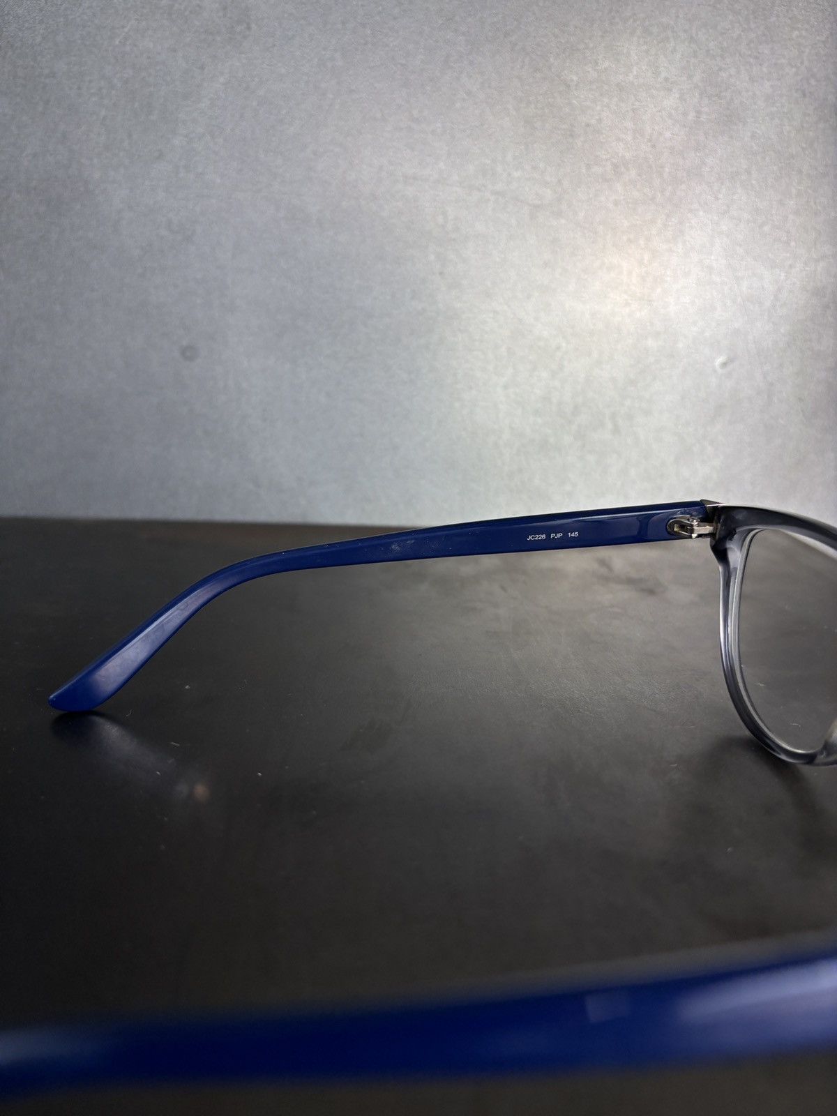 Jimmy Choo Jimmy Choo Eyeglasses Cat Eye Bold Librarian JC 226 Blue Y2K Size ONE SIZE - 10 Thumbnail
