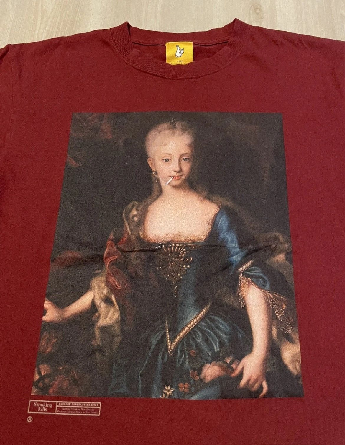 FR2 FR2 Smoking Kills The Empress Tee Sz M Size US M / EU 48-50 / 2 - 2 Thumbnail