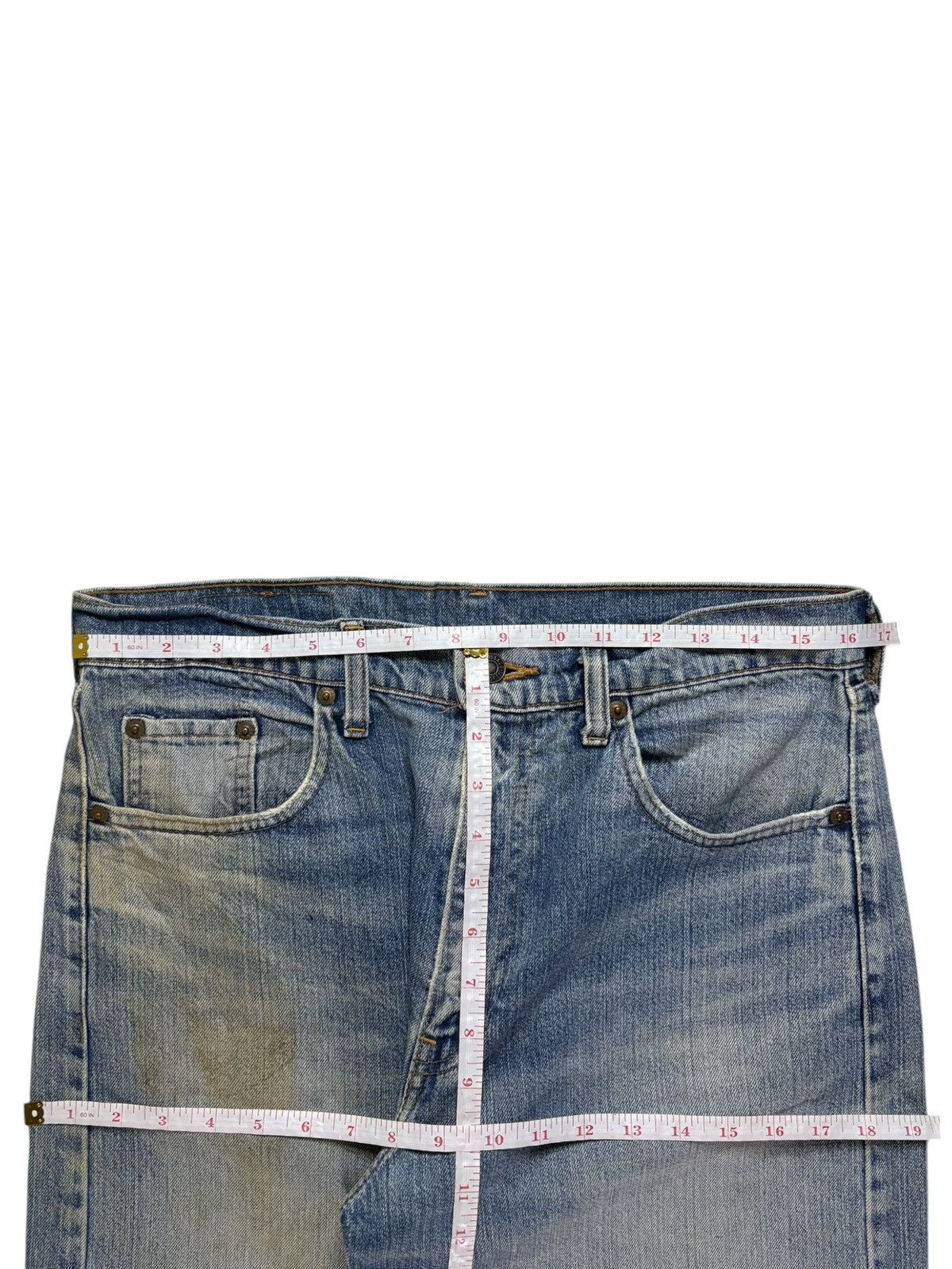 Levi's Vintage 90s Levis 512 Mud Wash Grunge Ripped Baggy Jeans Size US 33 - 13 Thumbnail