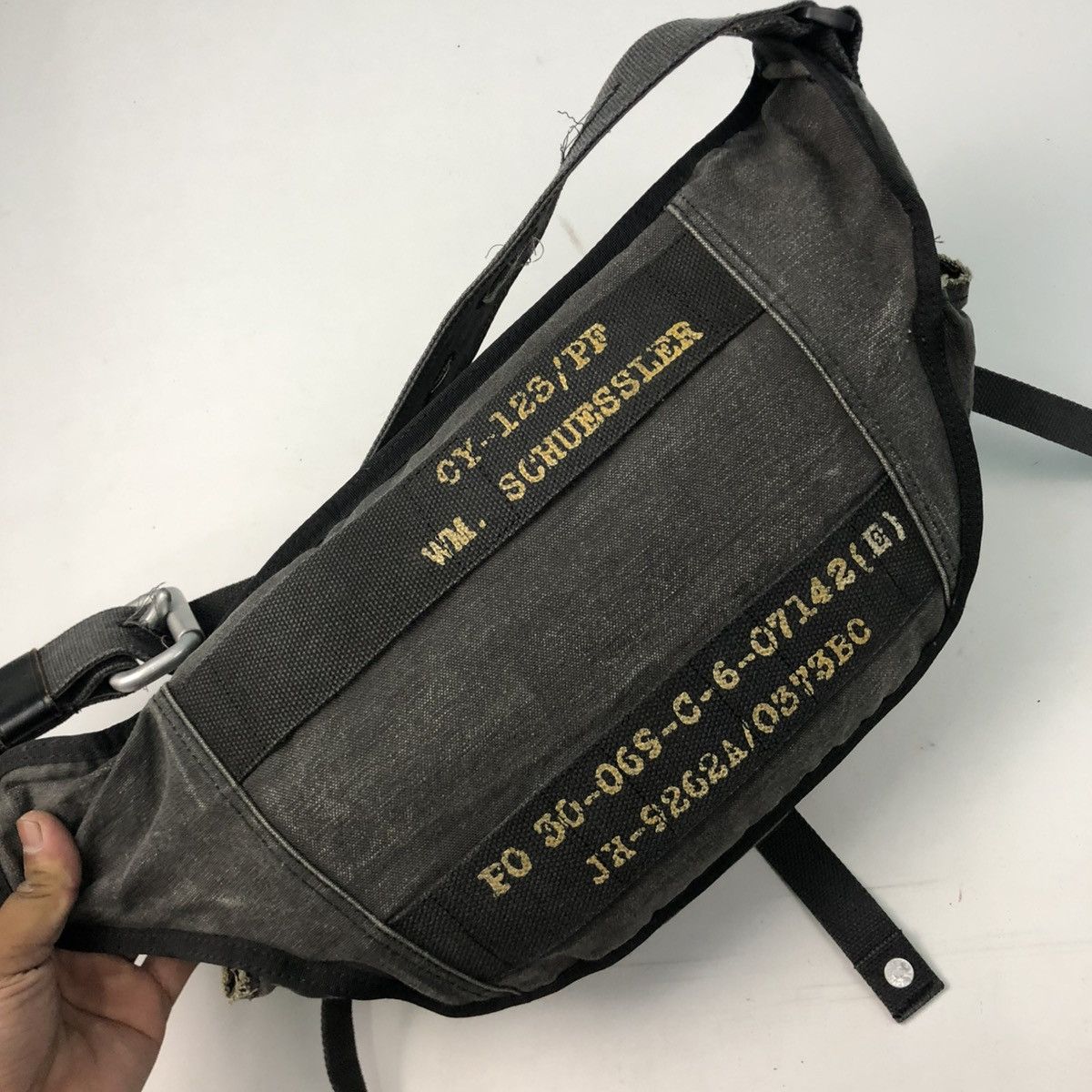 Japanese Brand ‼️YES‼️ TOUGH JEANSMITH MILITARY CROSSBODY WAISTBAG Size ONE SIZE - 2 Thumbnail