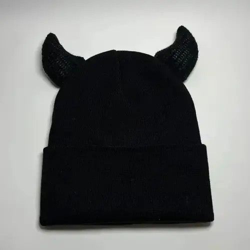 Other Black Y2k Horn Hat Size ONE SIZE - 4 Thumbnail