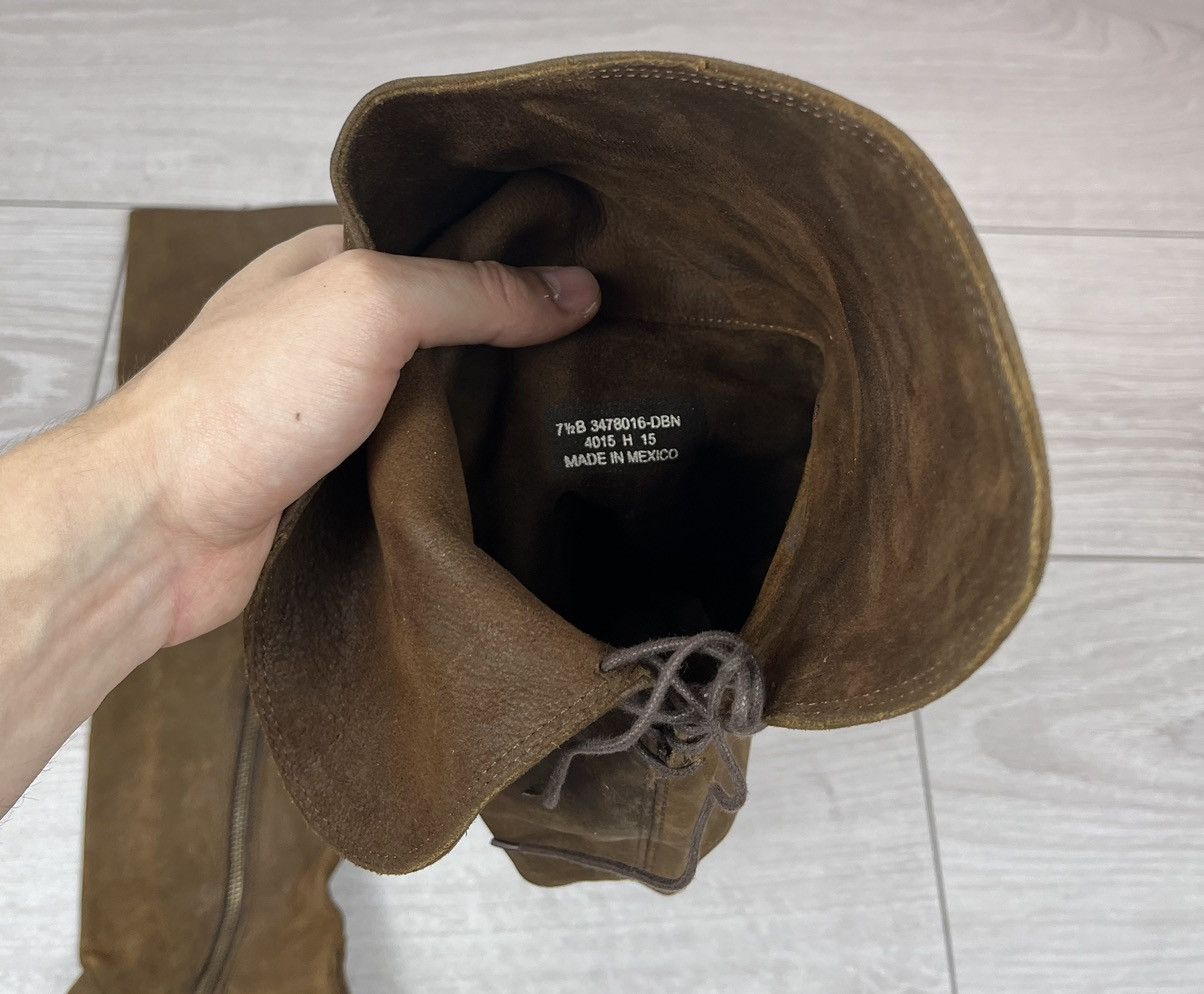 Frye Frye USA Brown Suede High Knee Rancho Womens Boots Size US 7.5 / IT 37.5 - 20 Thumbnail