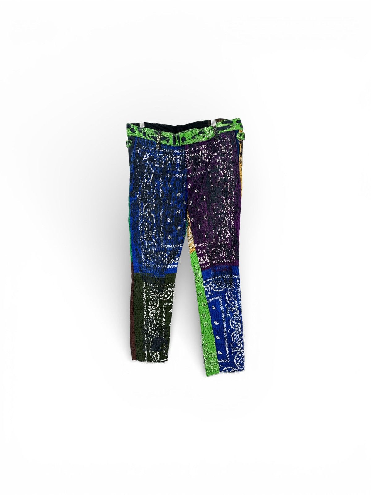 Louis Vuitton Louis Vuitton x Kaptial “Paisley Pants” Size US 32 / EU 48 - 3 Thumbnail