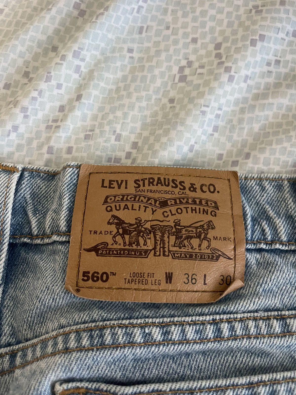 Levi's Levi’s 560 vintage orange tab loose jean size 36 Size US 36 / EU 52 - 3 Thumbnail