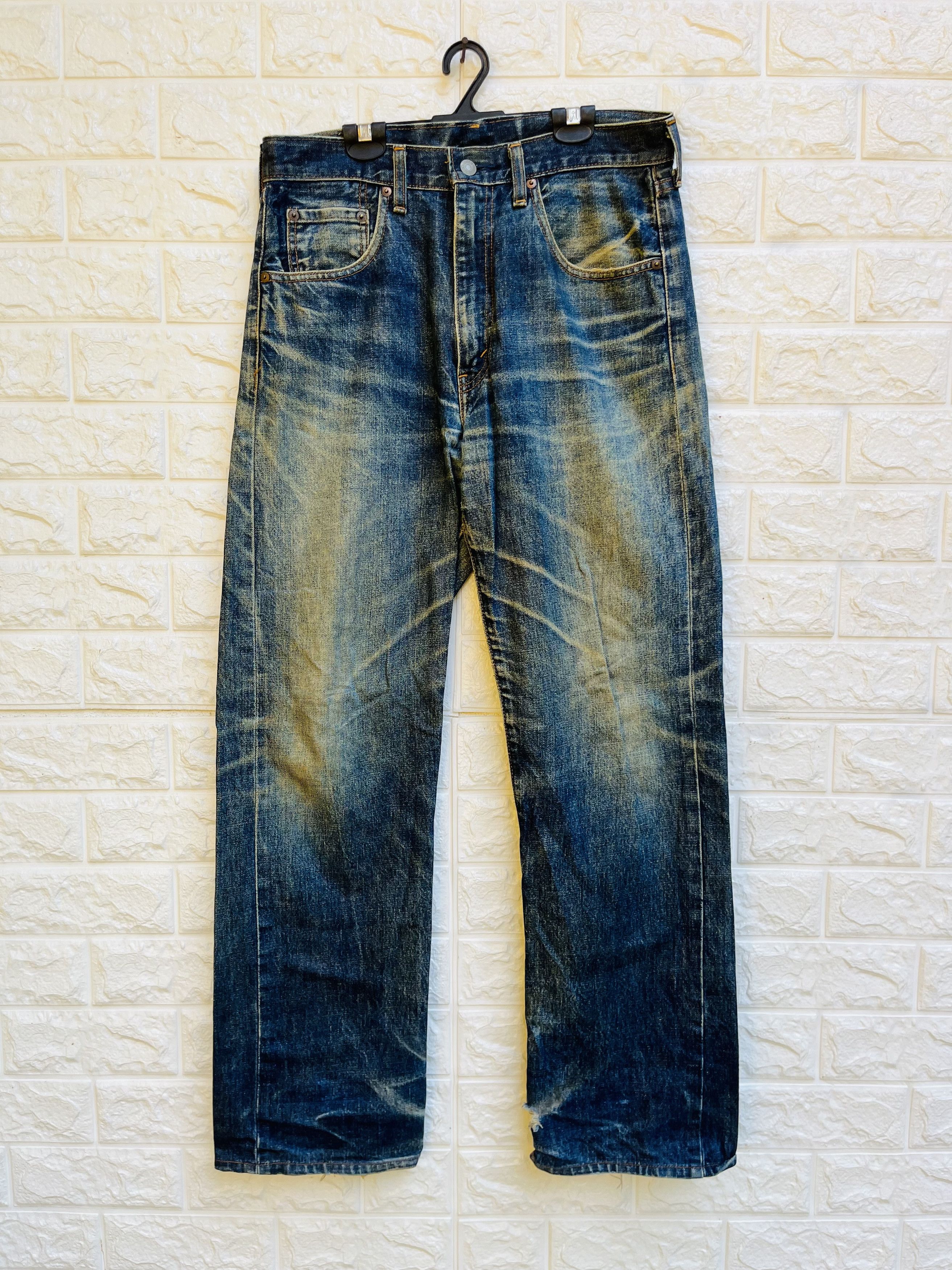 Japanese Brand Vintage Levis Big E Japanese Reproduction Fashion Style Size US 31 - 1 Thumbnail