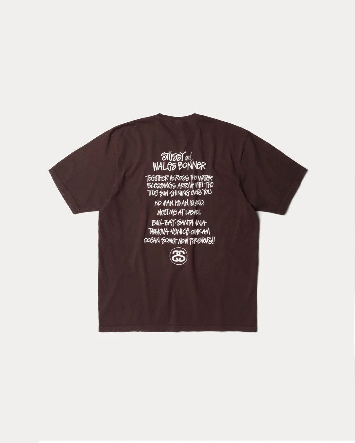 yui✴︎ Stussy WALES BONNER OCEAN SONG L STÜSSY WALES BONNER OCEAN SONG TEE LARGE (**New) | eBay