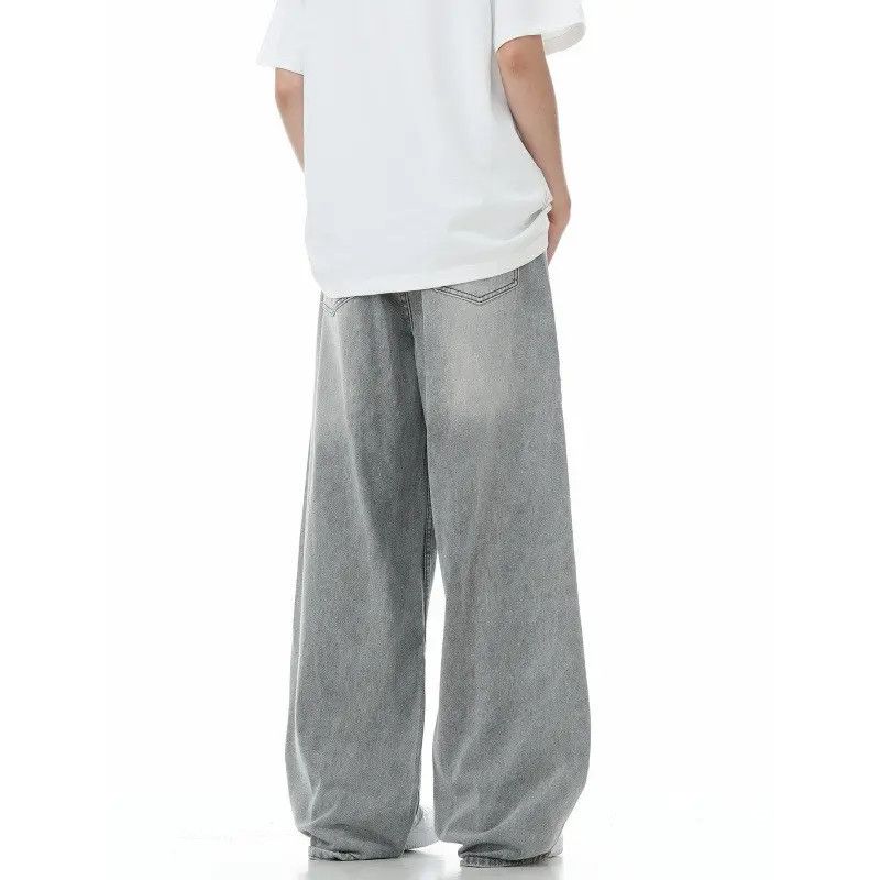 Japanese Brand Loose casual wide leg straight leg jeans Size US 32 / EU 48 - 5 Thumbnail
