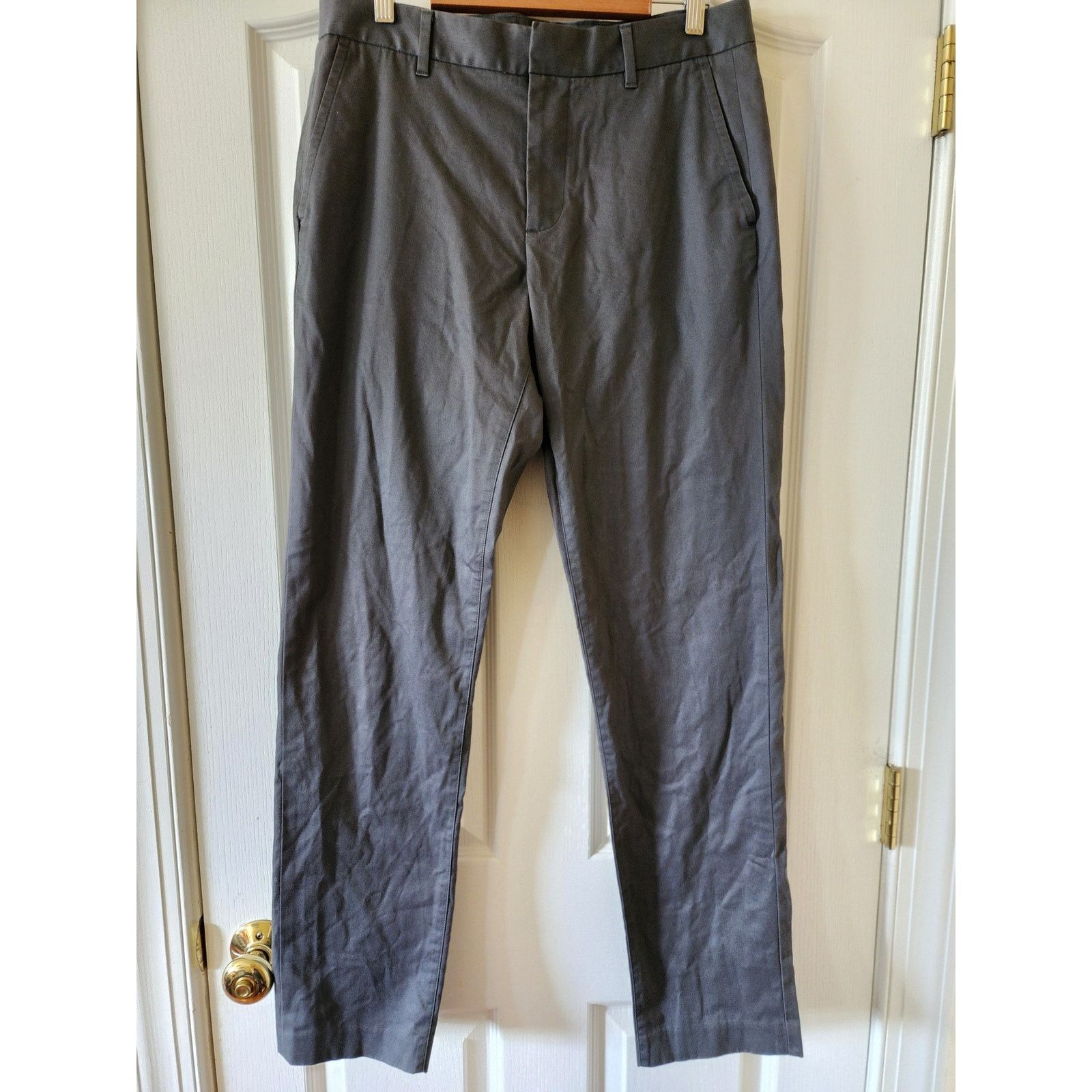 Bonobos Bonobos Friday Pant Athletic Fit Chino 30x32 Dark Grey Slate Size US 30 / EU 46 - 1 Thumbnail
