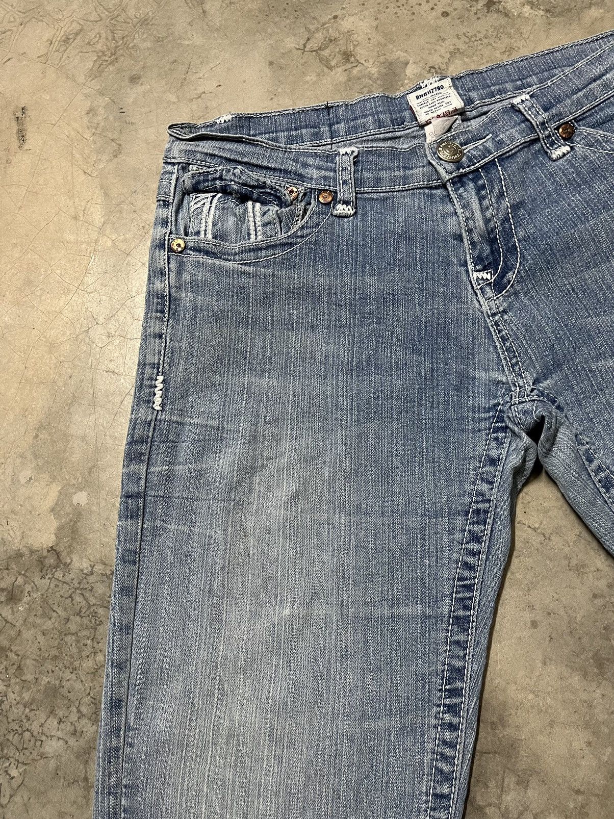 True Religion Vintage True religion faded blue section Joey low rise denim Size US 30 / EU 46 - 7 Thumbnail