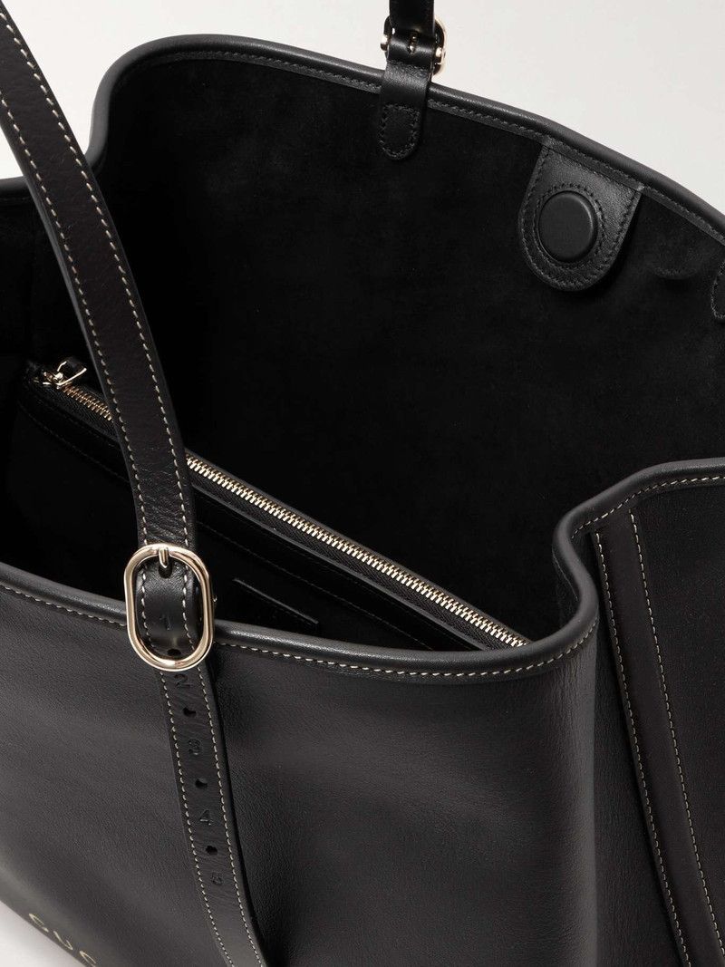 Gucci o1la5ras0526 Size: OS / GG Emblem Large Tote Bag in Black Size ONE SIZE - 5 Thumbnail