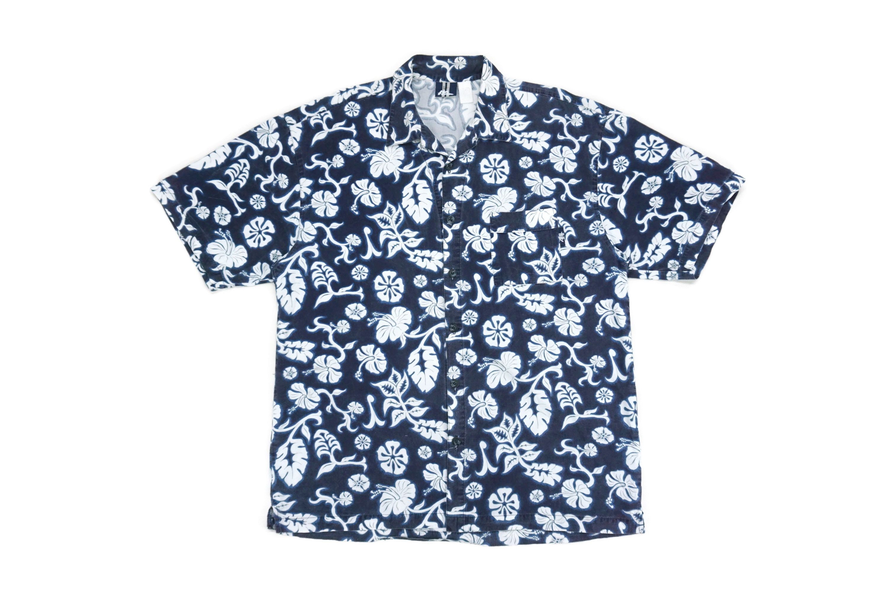 No Fear Vintage No Fear Hawaiian Full Print Floral Aloha Shirt Size US XL / EU 56 / 4 - 1 Thumbnail