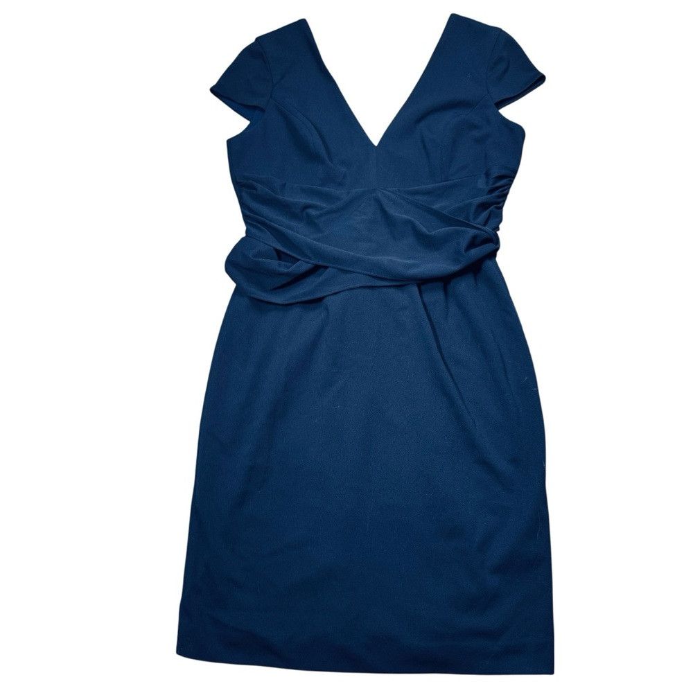 Dress the Population NWT New Dress the Population Dana Wrap Waist Cocktail Navy Size XXL / US 16-18 / IT 52-54 - 2 Thumbnail