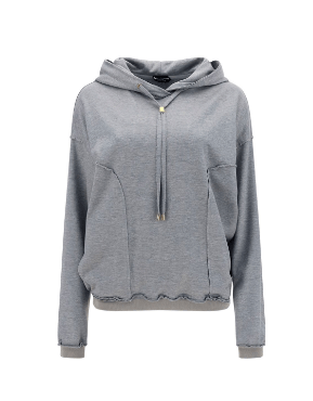 image of Tom Ford O1Loc1C0324 Flj020 Hoodie In Grey, Women's (Size XS)