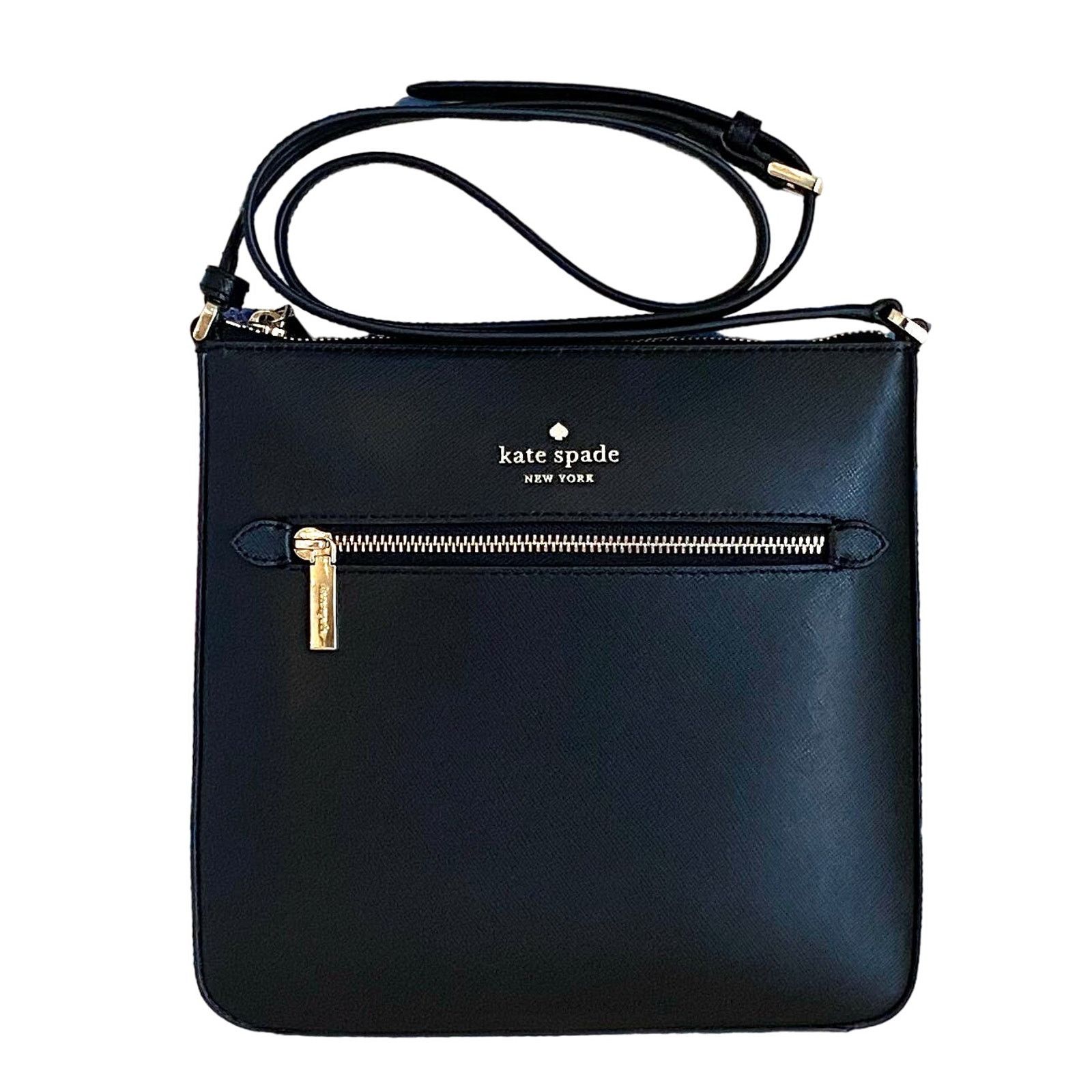 Kate Spade Sadie black leather Crossbody hotsell bag