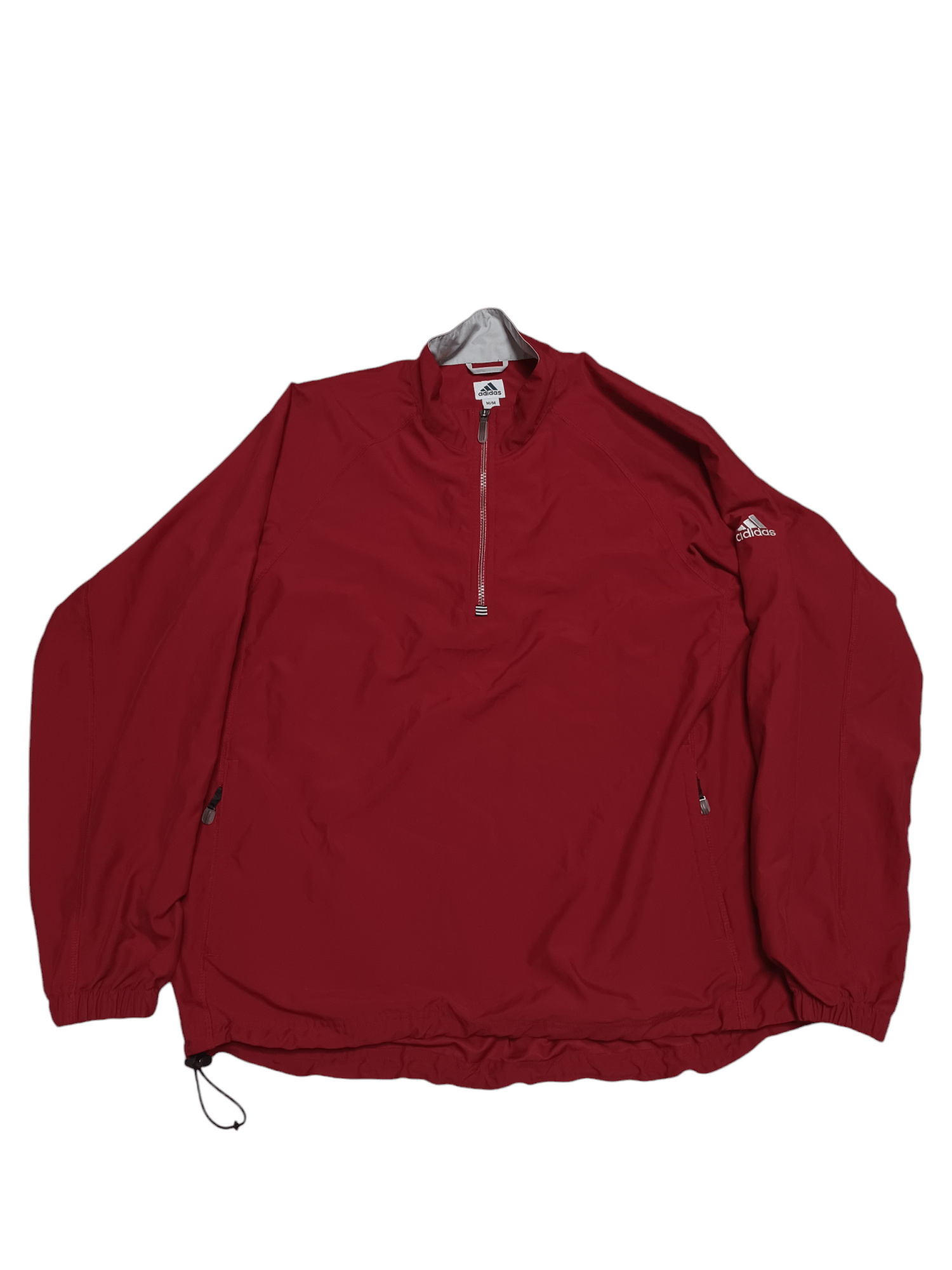 Adidas 2003 ADIDAS VINTAGE NYLON DRILL 1/4 ZIP SWEATSHIRT Size US M / EU 48-50 / 2 - 1 Thumbnail