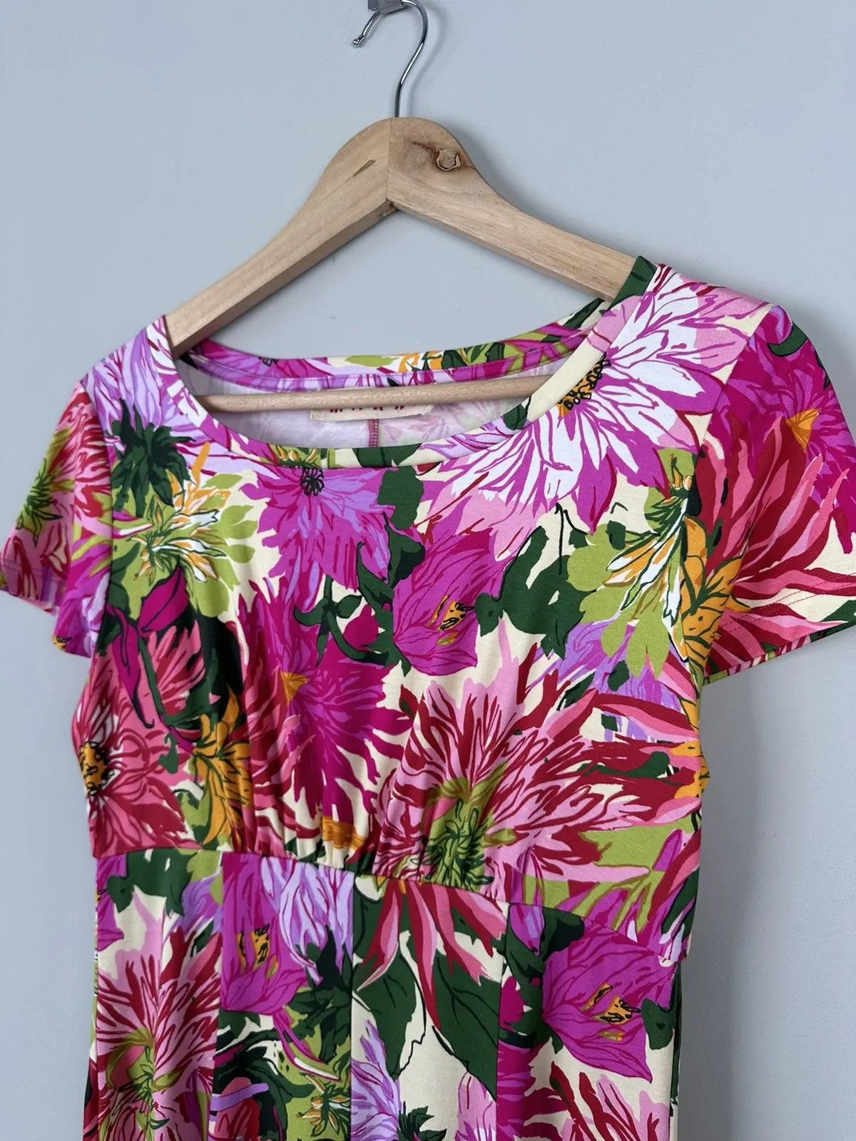 Marni Marni Flowers Mid Dress Pink Size M / US 6-8 / IT 42-44 - 3 Thumbnail