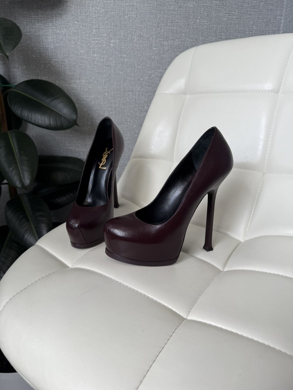 Saint Laurent Paris Saint Laurent Paris Tribtoo Platform Pumps Heels YSL Size 37 Size US 7 / IT 37 - 1 Thumbnail