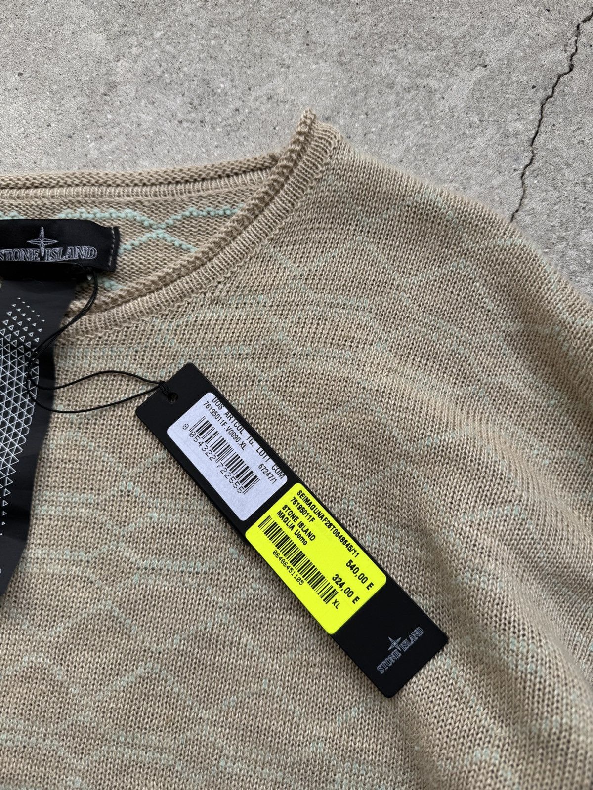 Stone Island Shadow Project Stone Island Shadow Project Knit Sweater Size US XL / EU 56 / 4 - 17 Thumbnail