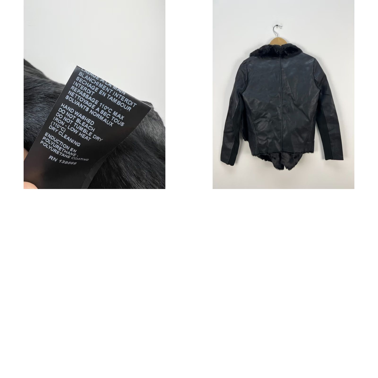The Kooples The Kooples Jacket Women's M Black Regular Size Jacket Size M / US 6-8 / IT 42-44 - 8 Thumbnail