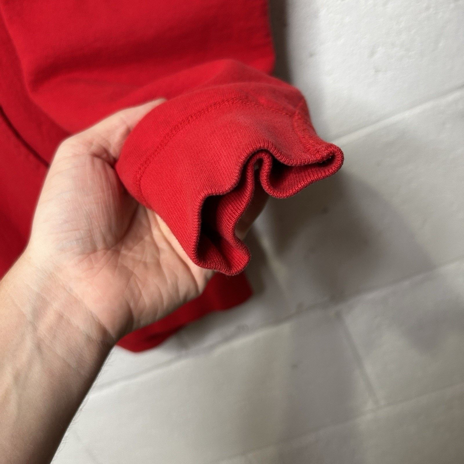 Supreme Supreme Studded Back Hooded Sweatshirt Hoodie “Red” SS18 Size US L / EU 52-54 / 3 - 4 Thumbnail