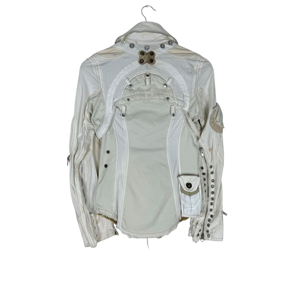 Le Grande Bleu (L.G.B.) 🌟00s L.G.B PARACHUTE DETACHABLE HOLSTER JACKET Size US XS / EU 42 / 0 - 6 Thumbnail