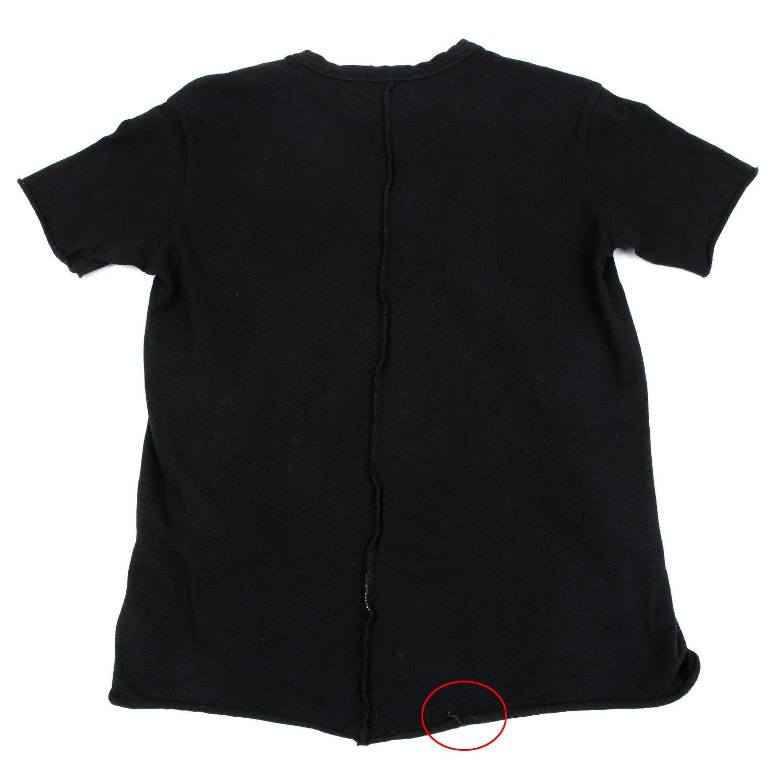 Yohji Yamamoto Yohji Yamamoto Velcro Neck Center Seam T-Shirt Size US M / EU 48-50 / 2 - 10 Thumbnail