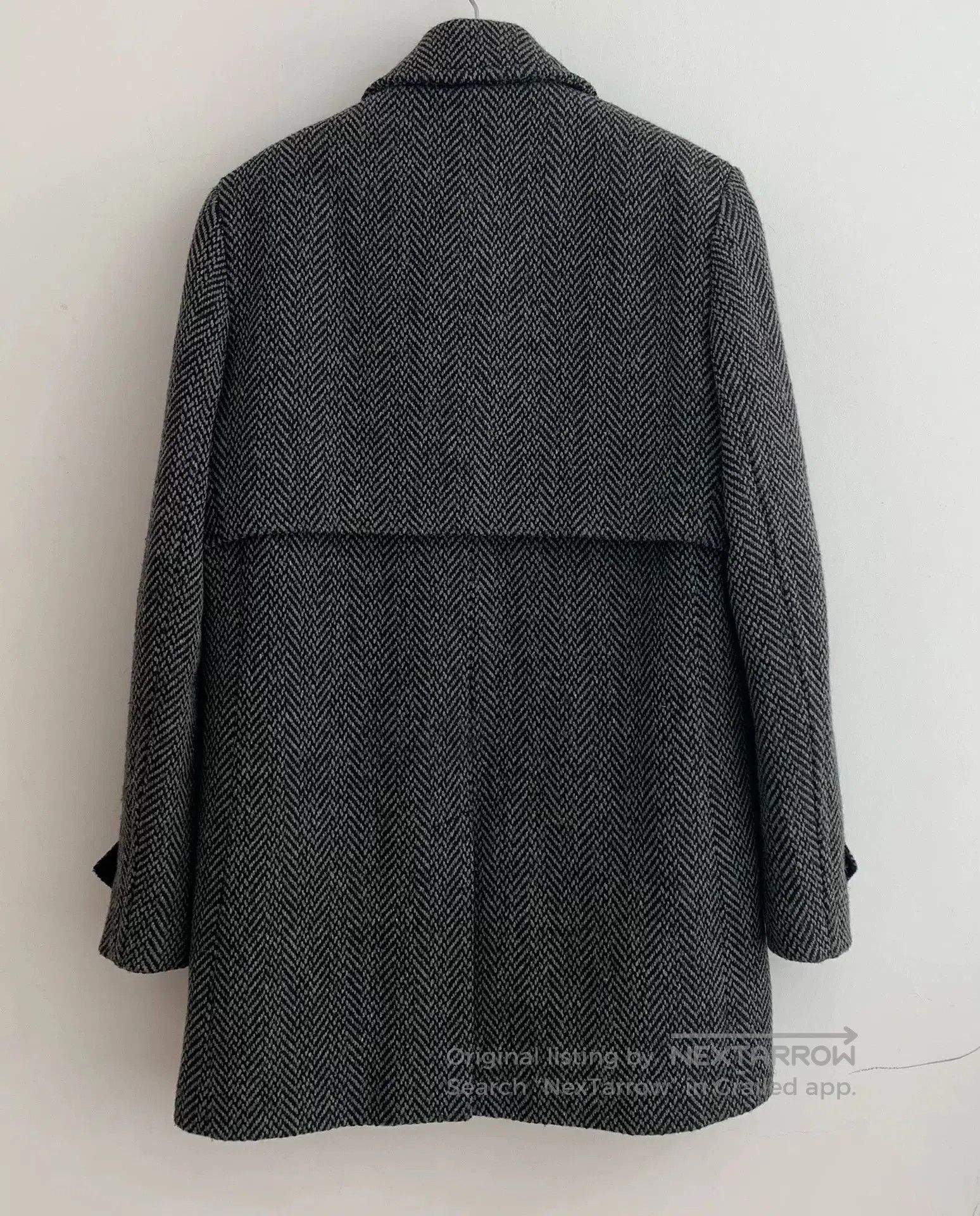 Saint Laurent Paris Saint Laurent 17FW Herringbone Coat. Size US M / EU 48-50 / 2 - 2 Thumbnail