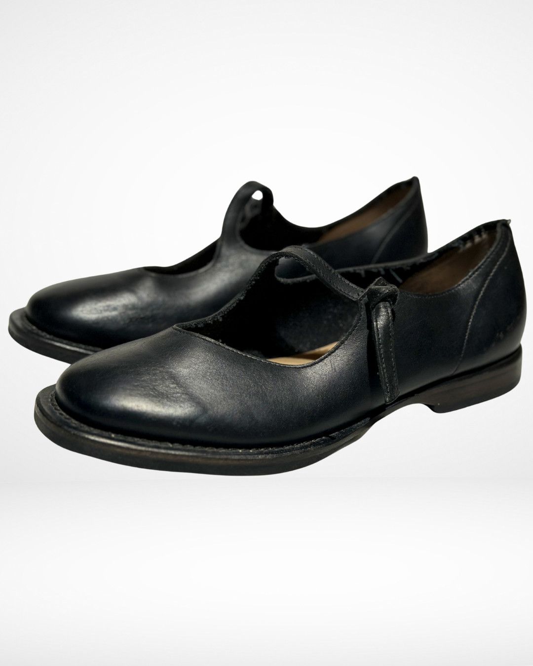 Cherevichkiotvichki × Yohji Yamamoto SS20 Self Lace Mary Jane Pumps Size US 6 / IT 36 - 6 Thumbnail