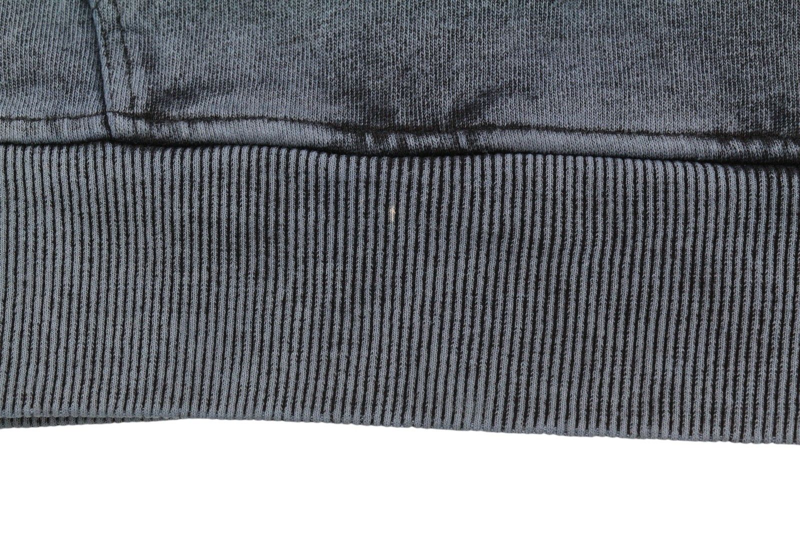 Diesel S-GINN-HOOD-E1 M Grey Distress Logo Hoodie 41053 Size US M / EU 48-50 / 2 - 12 Thumbnail