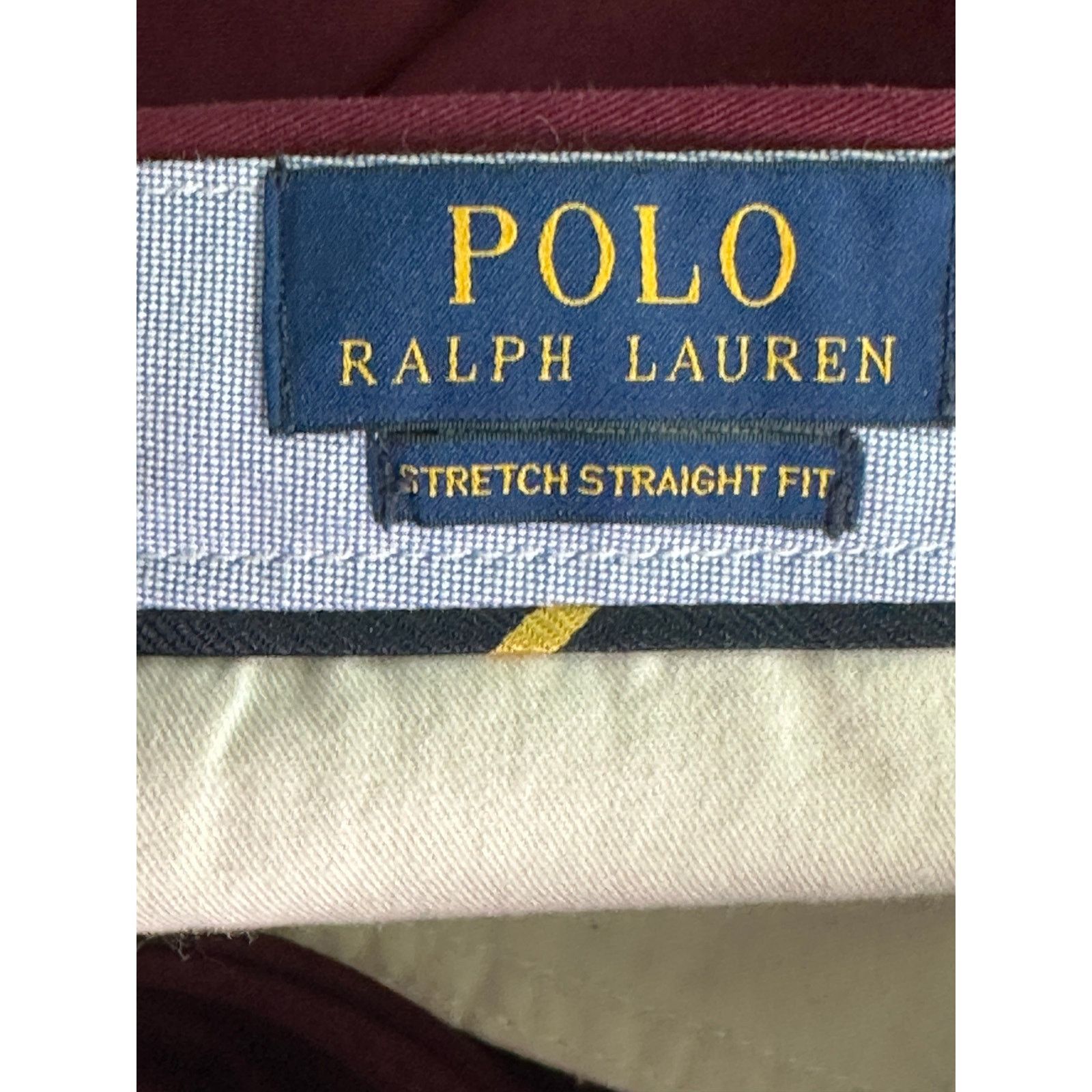 Polo Ralph Lauren Polo Ralph Lauren red stretch straight fit pants size 32 Size US 32 / EU 48 - 3 Thumbnail