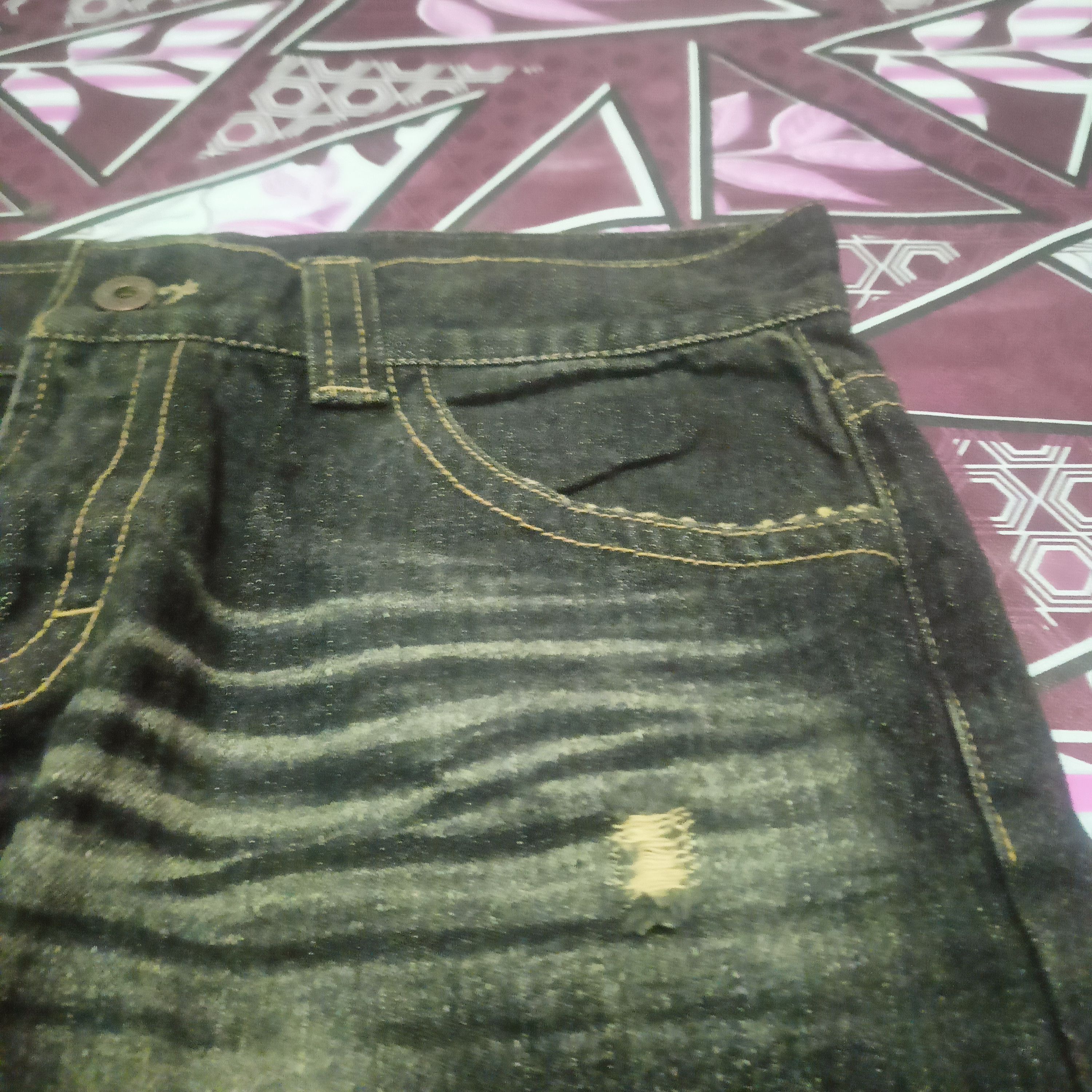 Japanese Brand Japanese CO&LU flared Black Jeans Size US 31 - 9 Thumbnail