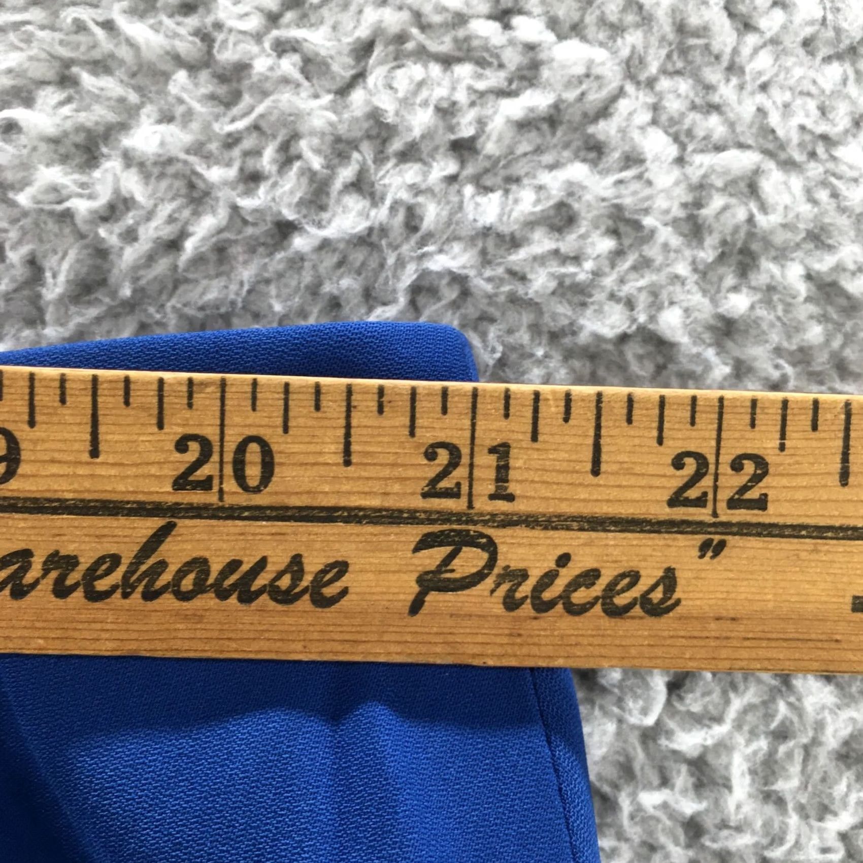 Worthington Worthington Skinny Pants Womens Blue Flat Front Pull On NEW Size 42" / US 20 - 5 Thumbnail
