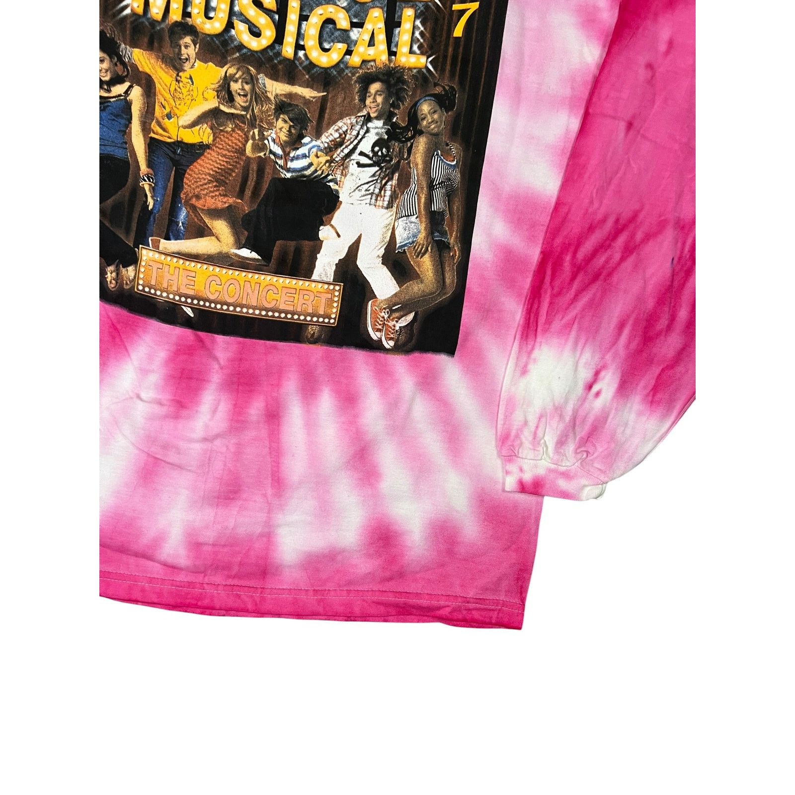 Band Tees × Jerzees × Vintage Vintage High School Musical Concert tie dye longsleeve shirt Size US M / EU 48-50 / 2 - 3 Thumbnail
