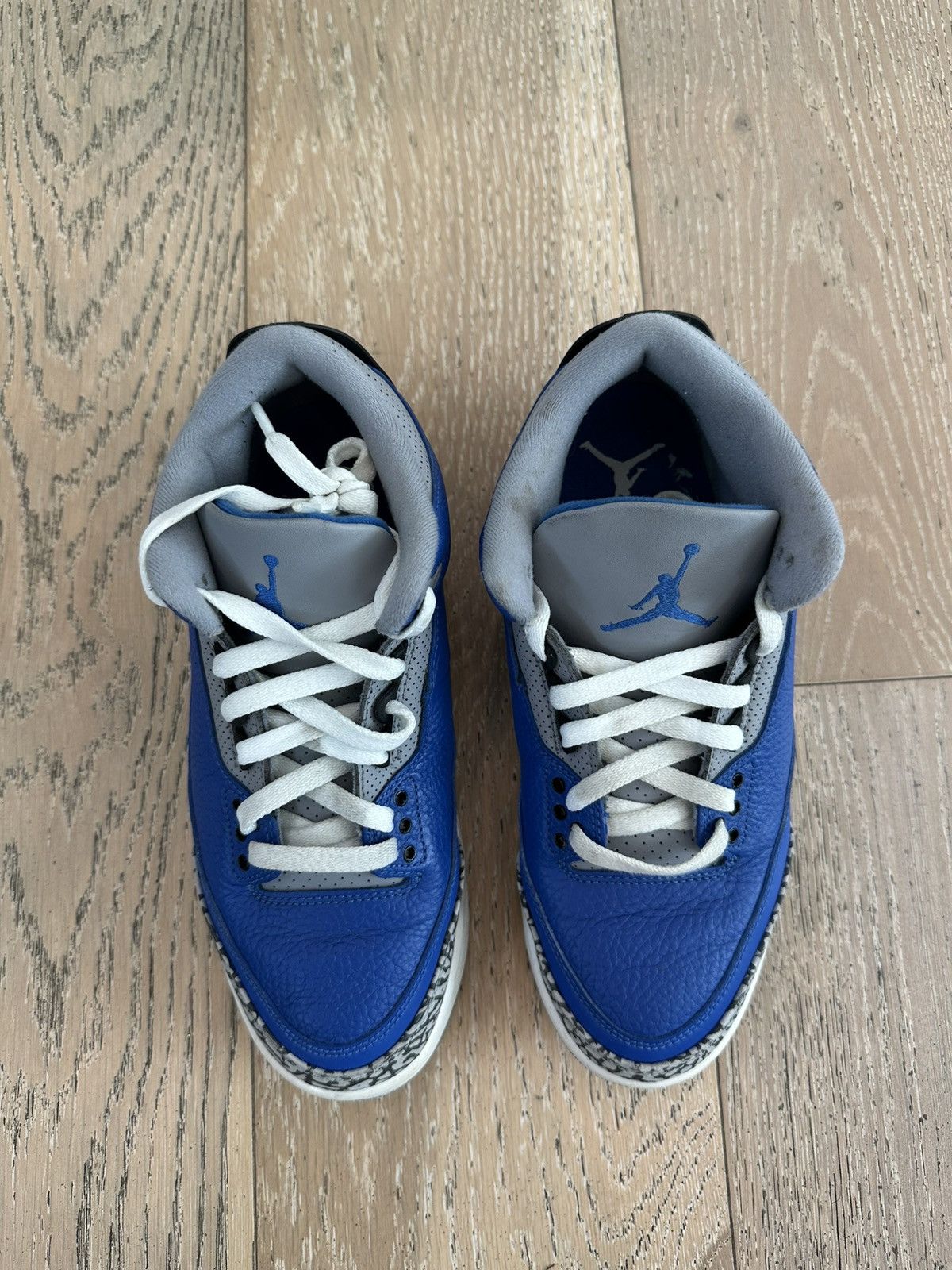 Jordan Brand Jordan 3 Varsity Royal Cement Size US 8.5 / EU 41-42 - 2 Thumbnail