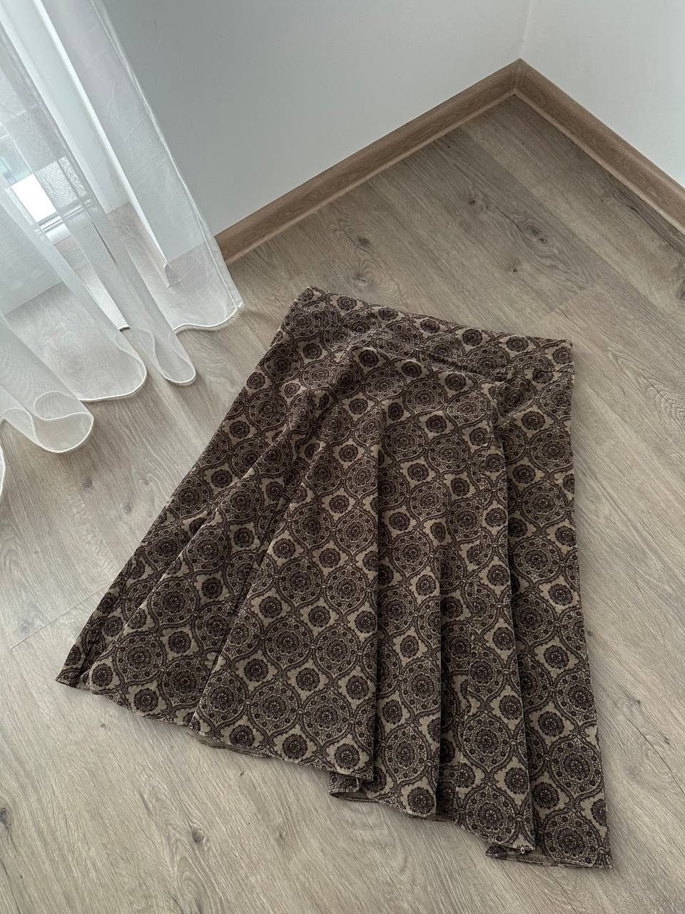 Japanese Brand × Vintage Vintage Laura Ashley 90’s High Floral Brown Skirt Size 30" / US 8 / IT 44 - 8 Thumbnail