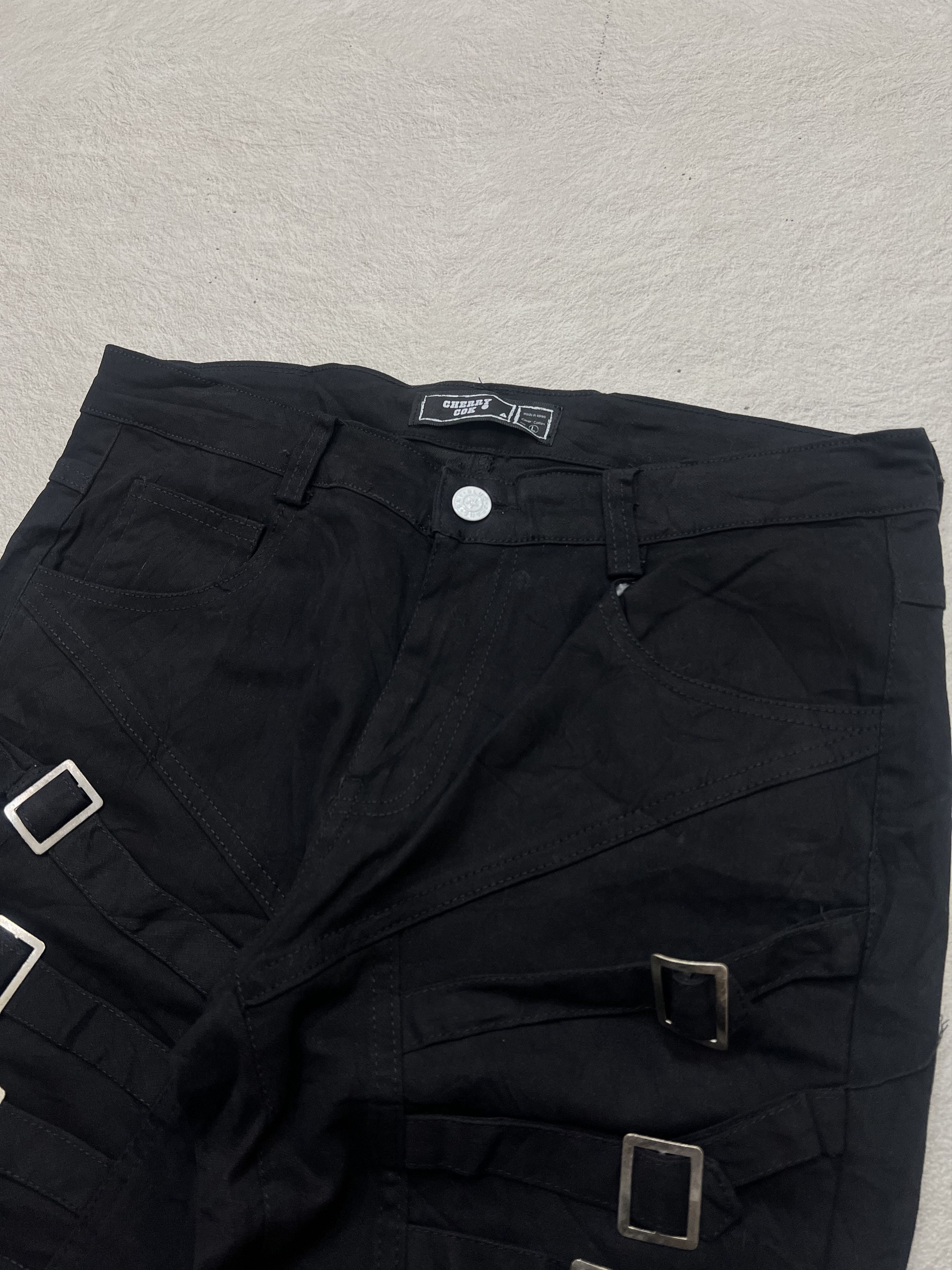 Japanese Brand 2000s Archival Hysteric Belt Zip Bondage Wax y2k Lgb Ifsix Size US 29 - 4 Thumbnail