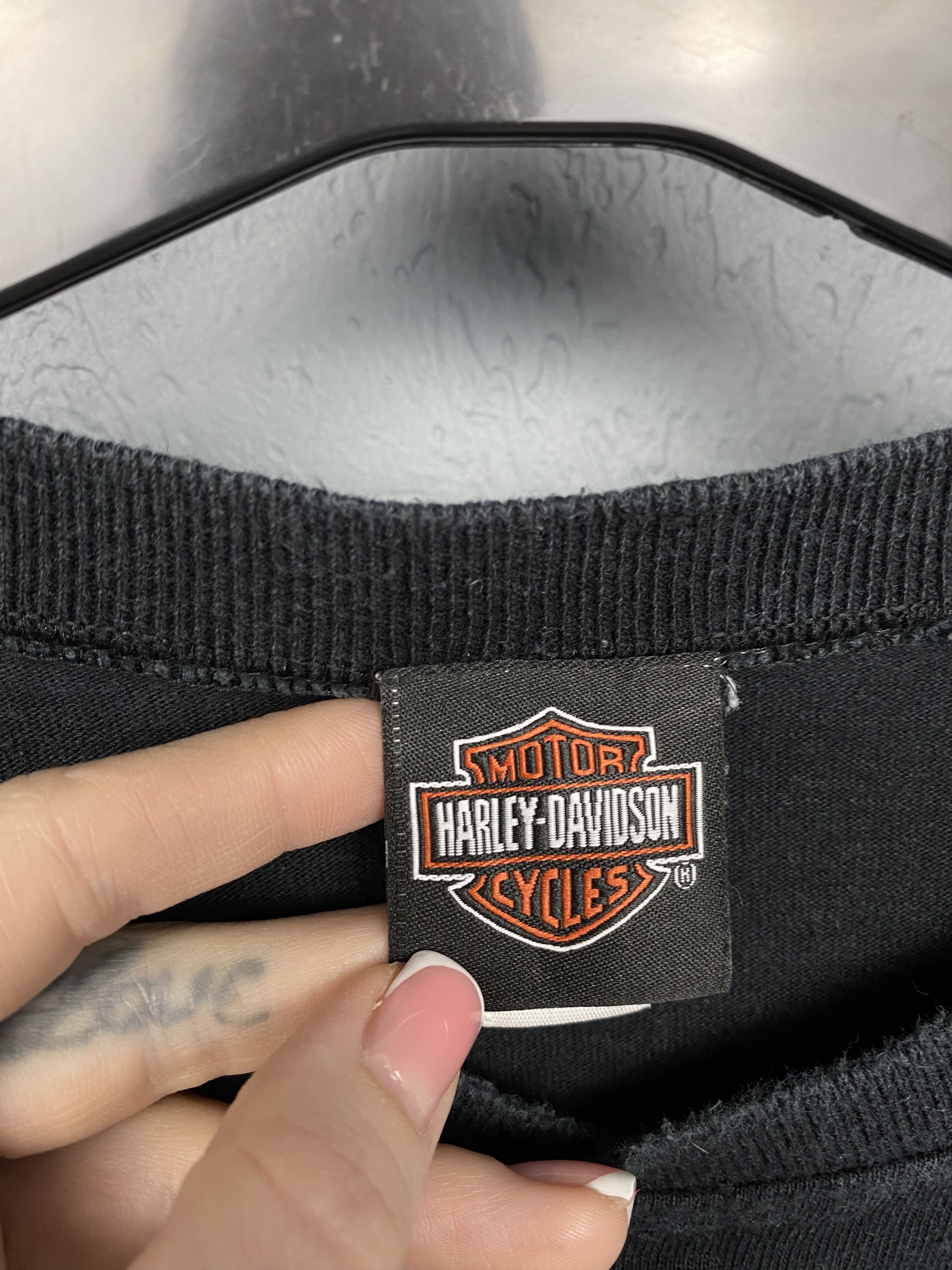 Harley Davidson Harley Davidson 2008 Vintage Long Sleeve T-Shirt Tee Size US XL / EU 56 / 4 - 8 Thumbnail