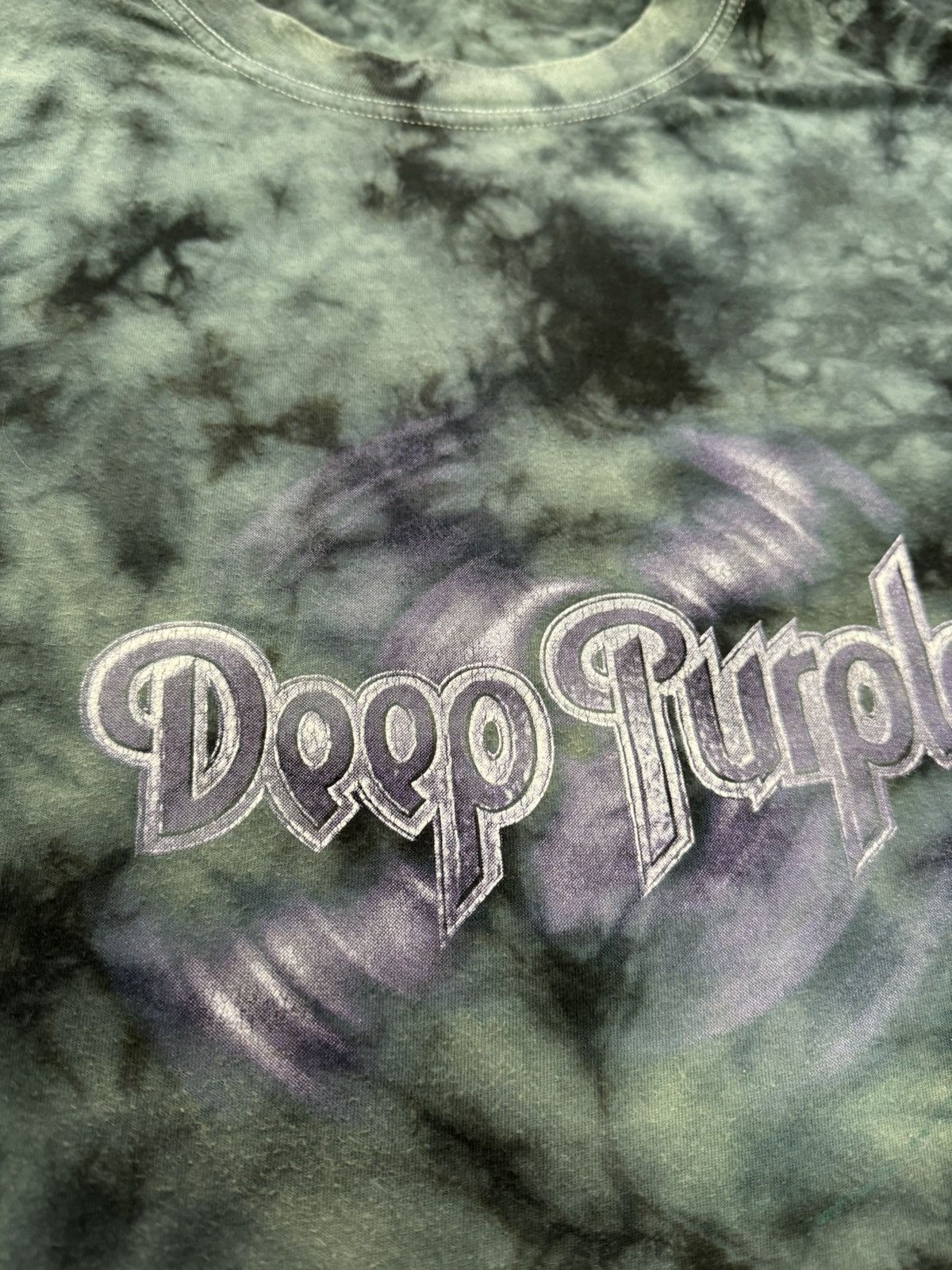 Band Tees Vintage 2000s Deep Purple Heavy Metal Band Tee tie dye Rock Size US L / EU 52-54 / 3 - 6 Thumbnail