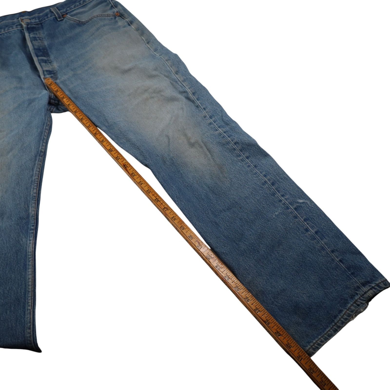 Levi's × Vintage Vintage Levis 501 USA Made Denim Jeans Size US 38 / EU 54 - 12 Thumbnail