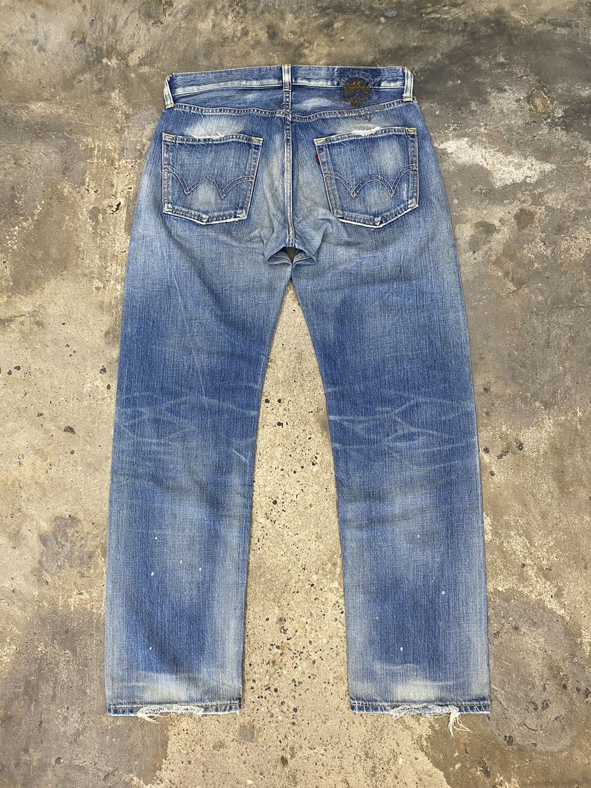 Edwin × Japanese Brand × Vintage Edwin blue jeans wash japanese brand Size US 33 - 10 Thumbnail