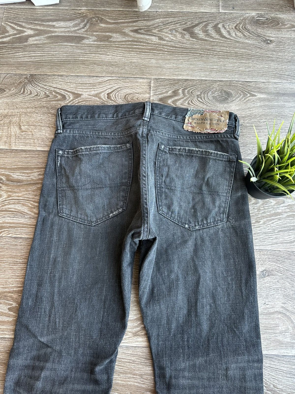 Denim & Supply Ralph Lauren 🔥 Denim Supply Ralph Lauren Distressed Jeans Pants Black USA Size US 32 / EU 48 - 6 Thumbnail