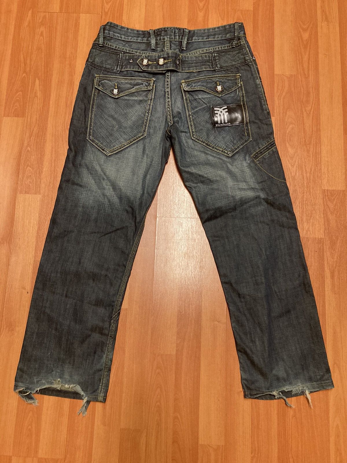 Vintage Baggy skater fenchurch jeans Size US 32 / EU 48 - 2 Thumbnail