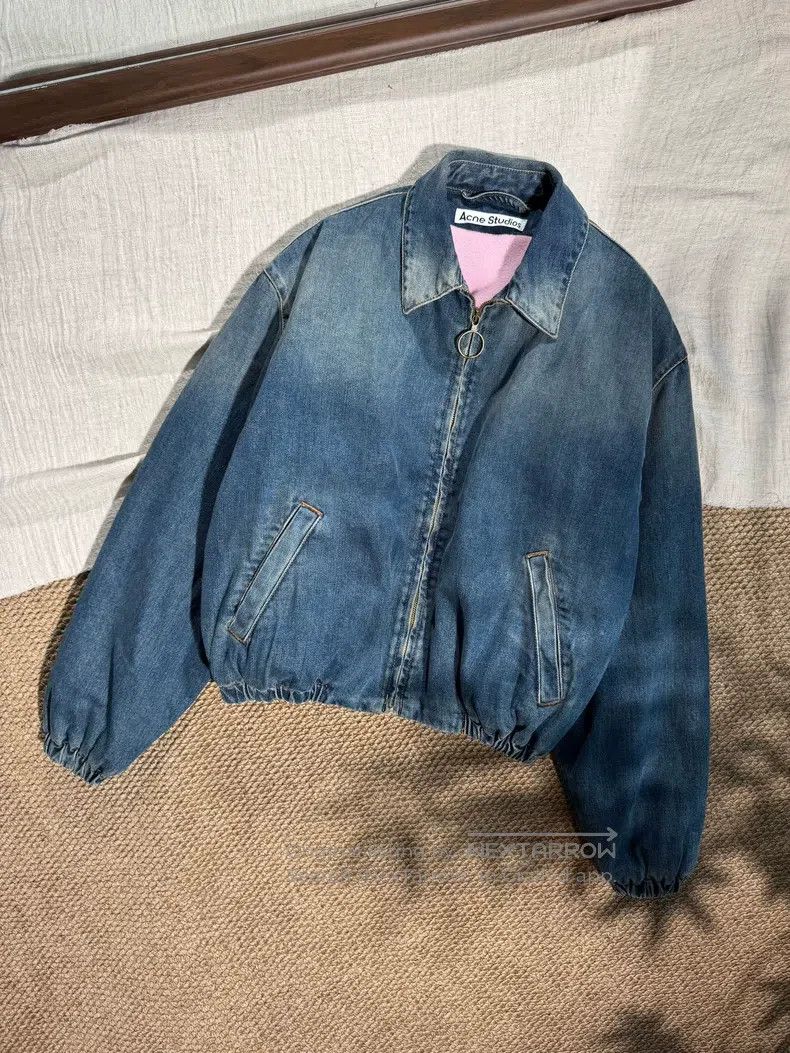Acne Studios Acne Studios SS23 Denim Series Loose Fit Jean Jacket, Blue Size US S / EU 44-46 / 1 - 2 Thumbnail