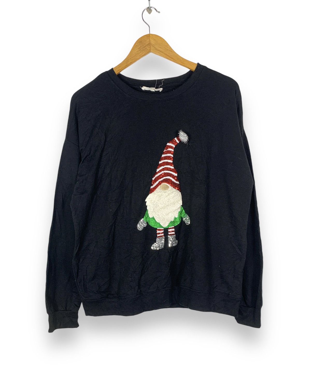 Designer × Vintage Vintage Santa Claus Christmas sweatshirt Size US L / EU 52-54 / 3 - 1 Thumbnail